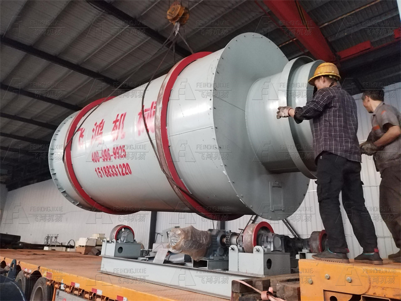 湖南25噸石英砂烘幹機